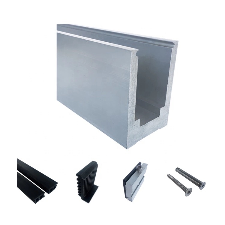 S-U Channel Glass Fence Accessories Manifacturer