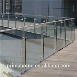 Post Glass Balustrade 316 External Stainless Steel Handrail glass railing-A