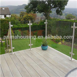 stainless steel stair handrail post glass railing systems stair glass railing prices-A