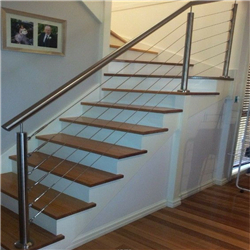 Modern Indoor/Outdoor Stainless Steel Cable Railing/Wire Balustrade for Stairs/deck/porch/balcony-A