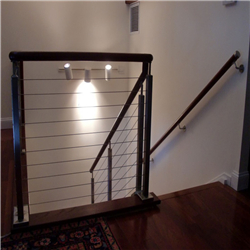 PRIMA 304 baluster cable railing design/wire balustrade modern hand rails design modern stair railing-A