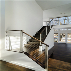 Stainless Steel Cable Railing Florida Construction Commercial in US Builder Wire Rope Railing-A