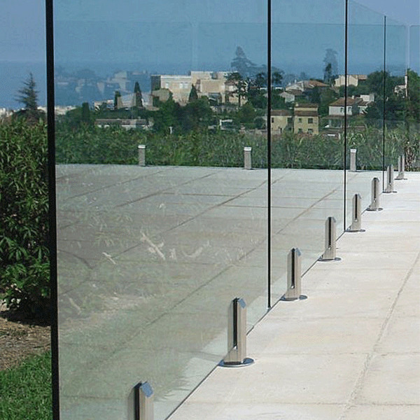 S-Frameless Balustrade Glass Railing 10-12mm Australia Glass Pool Spigot and Pool Glass Fence