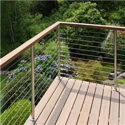 stainless steel 304 cable railing for deck balustrade and staircases-A