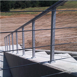 Good price product  Foshan stainless steel cable balustrade stair railing-A