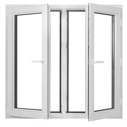 New French design hot sale swing casement with high quality aluminium door-A