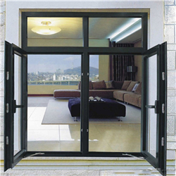 Customized modern design aluminum glass casement/ swing window-A