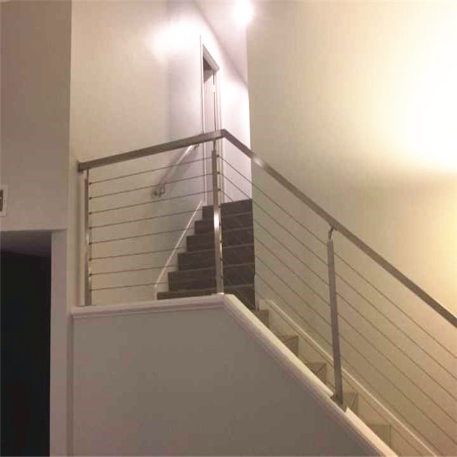 S-Steel stair railing baluster stainless steel cable railing