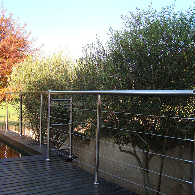 S-Factory Supply Decking Stainless Steel Balustrade Cable Railing